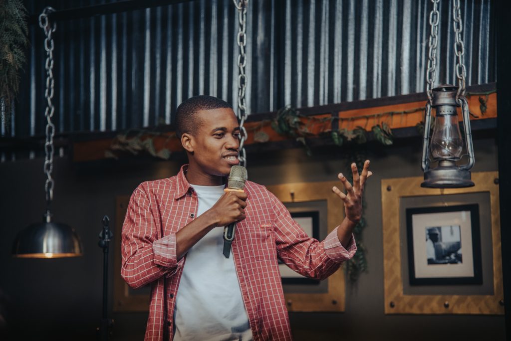 The inaugral Marabou Laugh Fest - Hamis Mdee