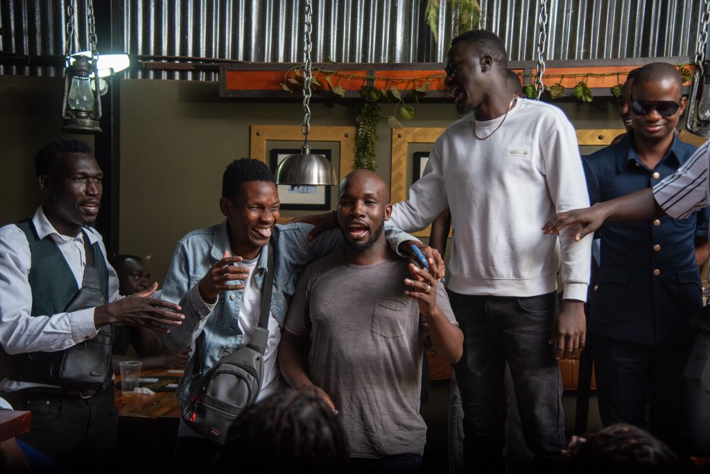 Okello Okello, Doug Mutai, Dr. Hillary Okello, Thapelo Malani